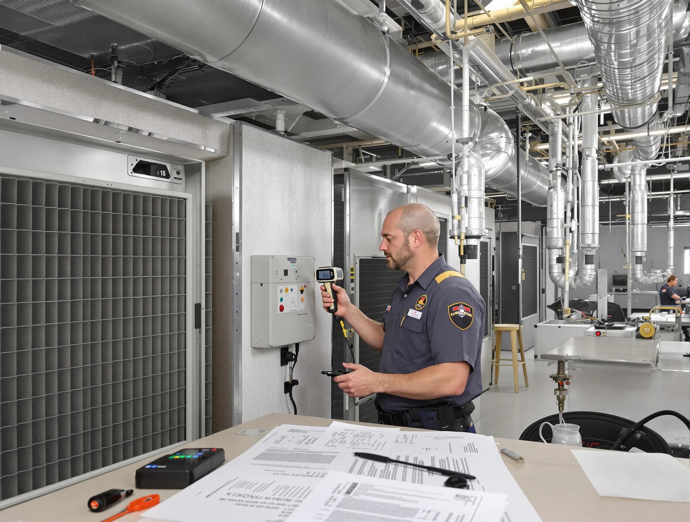 Professional filter system inspection by Center Air Duct Cleaning in Center