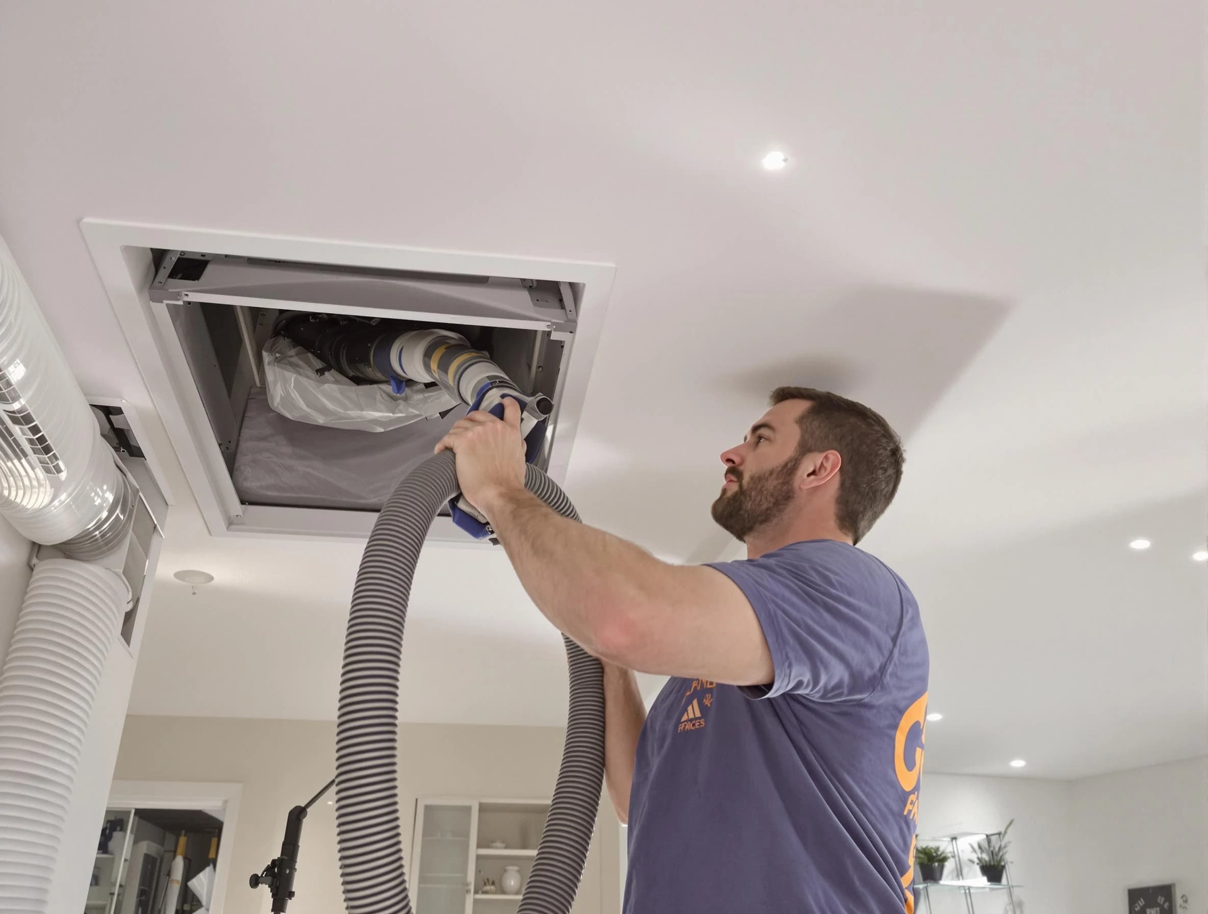 Precision indoor duct cleaning by Center Air Duct Cleaning in Center
