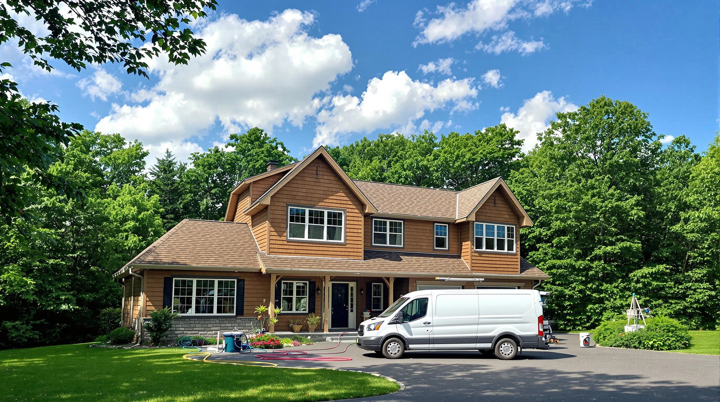 Center Air Duct Cleaning air duct cleaning crew working in New Brighton, PA
