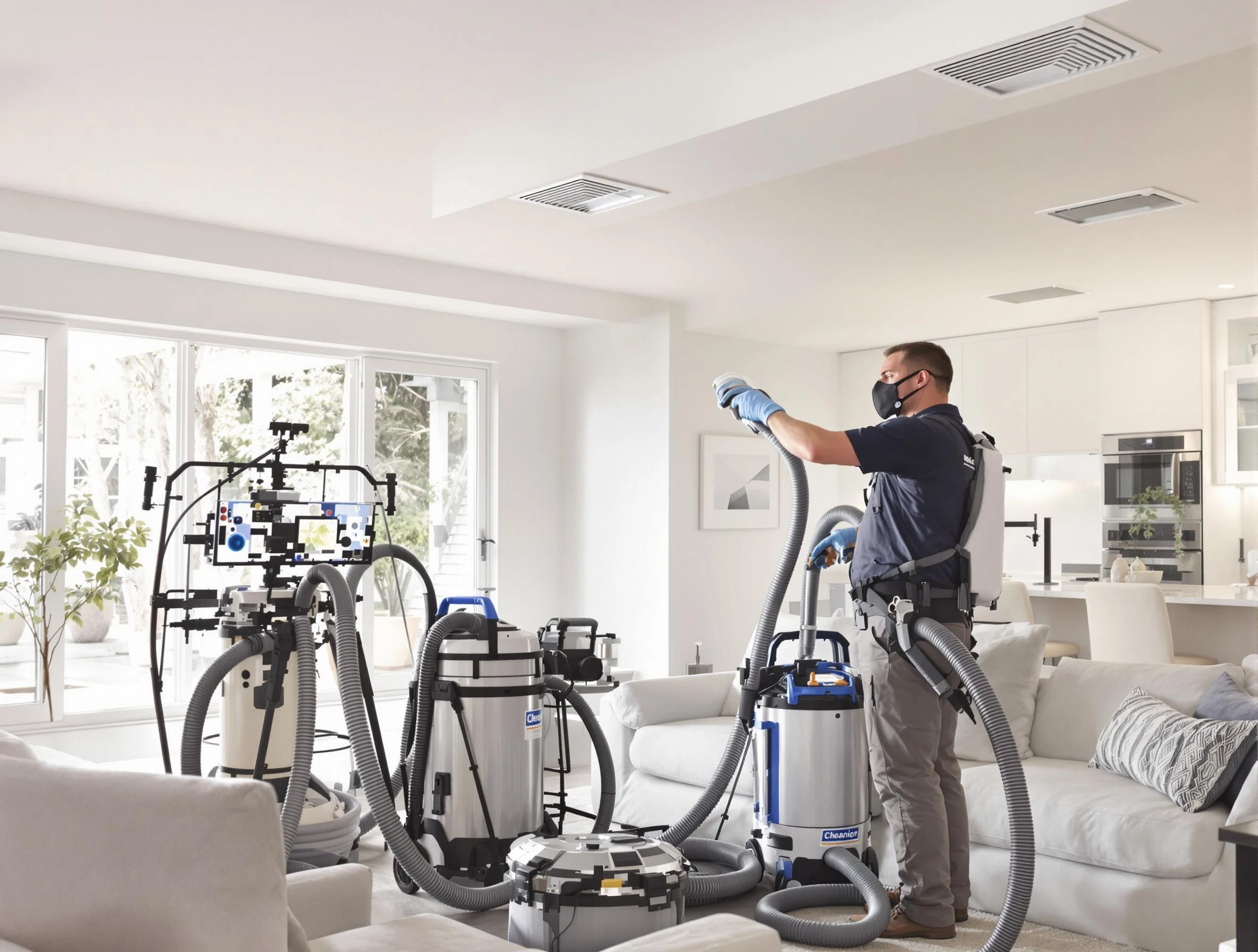 Professional AC duct cleaning by Center Air Duct Cleaning in Center