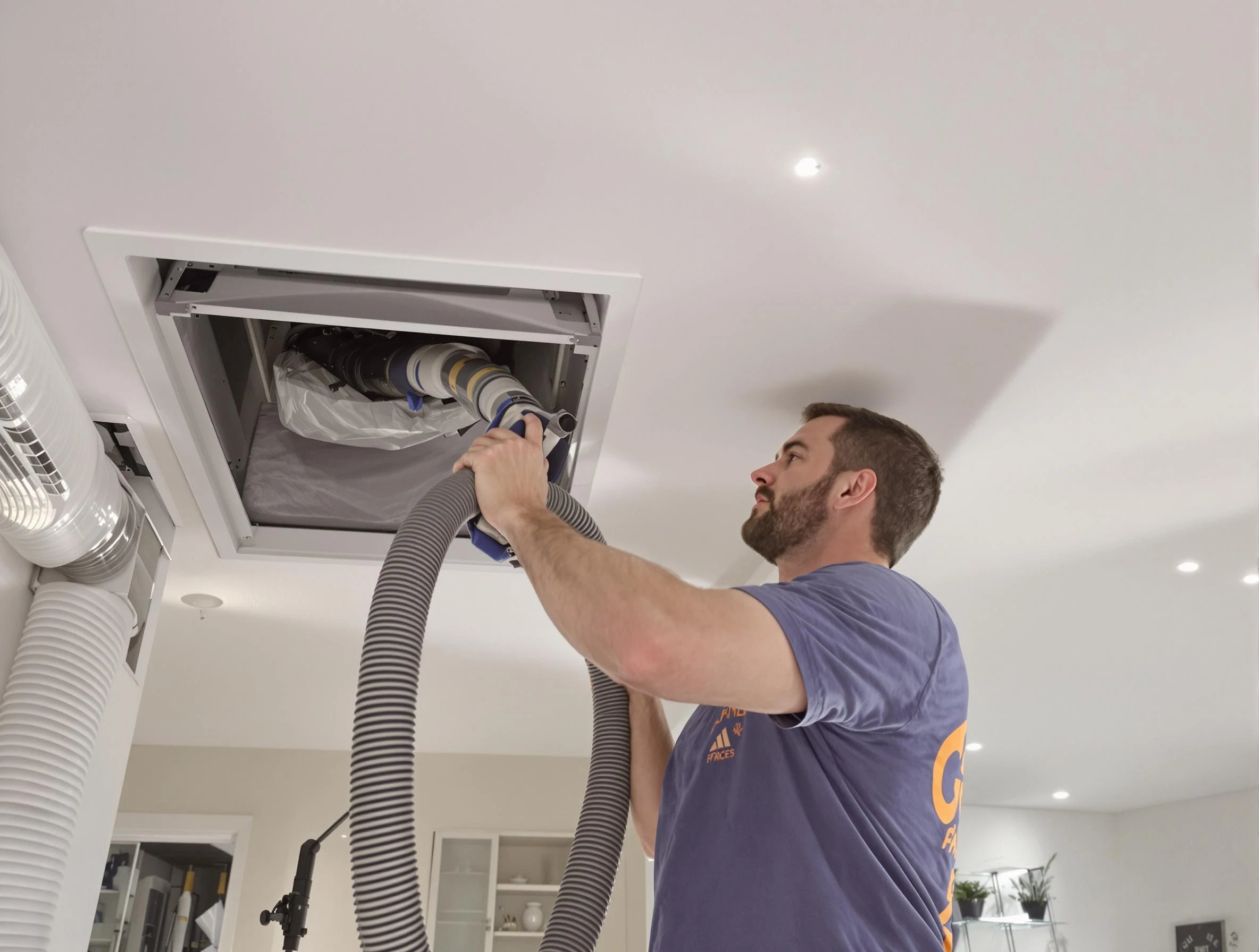 Precision indoor duct cleaning by Center Air Duct Cleaning in Center